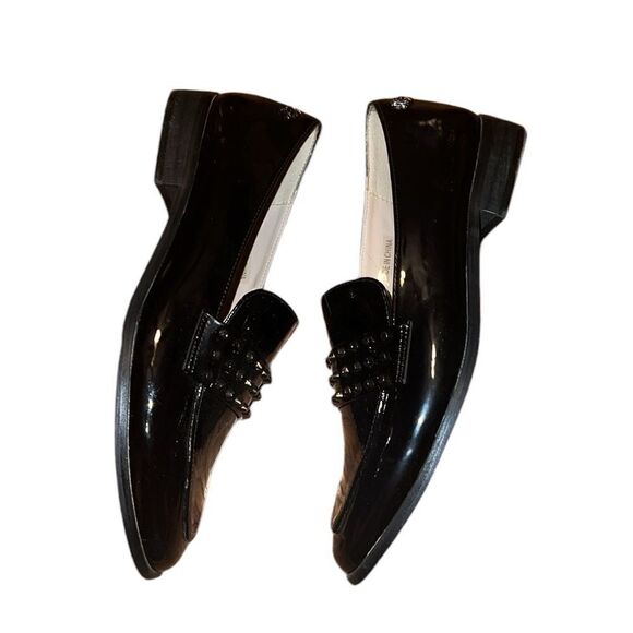 Rag & Co Black Patent Leather Shoes Size 7 - Picture 4 of 5